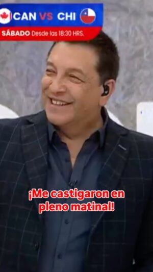 Julio César Rodríguez Instagram - Ayer me castigaron en pleno @contigochv 😅🤣 ¡Me malinterpretaron! 😇 ¿Merecía el castigo? Juzgue usted.