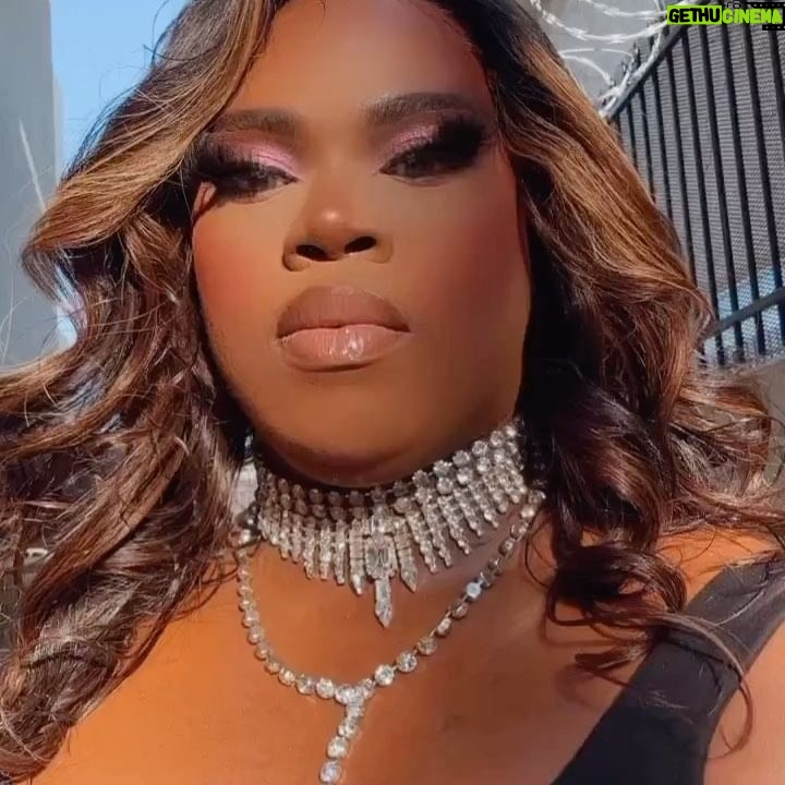 June Jambalaya - 3 Likes - What a lovely night of love and quality, thank you to the @lalgbtcenter for having me.
.
. Dress: @anthonyelle
. Hair: @__envywigs