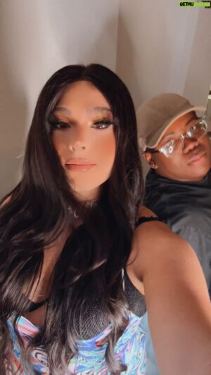 June Jambalaya Instagram - time for a transformation🌈💄 first time in drag 💋
•
•
#drag #makeup #dragqueen #dragqueens #gay