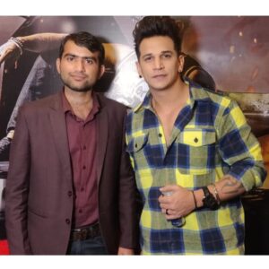 Junjaram Thory Instagram - With MTV Roadies and Big Boss fame Actor @princenarula during Roadies Anthem Song Promotion at The Black Box Jaipur ☑️
📷📷
.
.
.
.
#rodies #rodiesanthem #promotion #jaipur #princenarula #JunjaramThory #junjaramwithprincenarula #picoftheday #celebs #celebsinjaipur