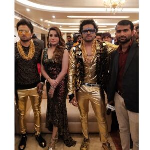 Junjaram Thory Instagram - With Golden Men of India