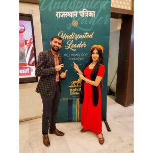 Junjaram Thory Instagram - Meet and Greet With Actress Ruma Sharma at Rajasthan Patrika Office Jaipur
.
.
@ruma_sharmaa 
#jaipur #jaipurdiaries #rumasharma #media #actress #rajasthanpatrika #news #patrika