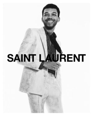 Justice Smith Instagram - spring summer 21
#ysl37 by @anthonyvaccarello 
photographed by @davidsimsofficial 
@ysl