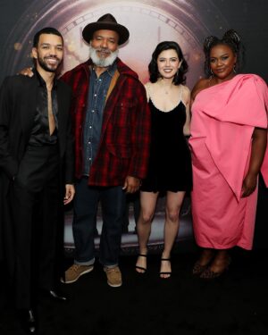Justice Smith Instagram - it’s the film critics are calling “anti-Black” and “too preachy” all in the same breath! how fun! THE AMERICAN SOCIETY OF MAGICAL NEGROES IS OUT NOW!! GO SEE IT!! 🕰️🕰️🕰️🕰️🕰️

👔: @brandonmurphyco @bmcstudio 

styled by @mrmontyjackson 👑