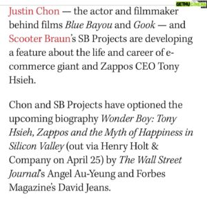 Justin Chon Instagram - ❤️❤️❤️
So excited about this one