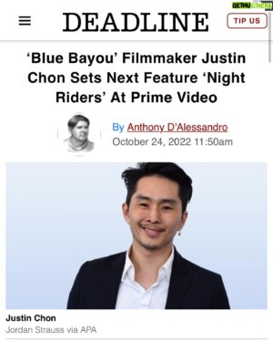 Justin Chon Instagram - Super excited to work with @amazonprime and everyone over at #sister. I will bleed for this!!!