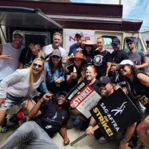 Justin Cornwell Instagram - The strike is OVER!!! It was a historic fight, and im proud of everyone I met on the line week in and week out. Blessed to make so many new friends out in the blistering heat and early mornings. and thank you to all those people who extended their time, energy, and love. Hollywood can feel like such an isolating place, but during this time, I felt more community and heart than I've felt in my entire career! Artist, I LOVE YOU! WE DID IT!

Instagram now allows you to add YOUR photos to my post so go ahead and drop in your strike pics!! LOVE YOU❤️