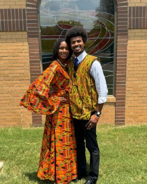 Justin J. Pearson Instagram - Happy Juneteenth Everybody! Today, we remember the strength of our Ancestors and the reasons we must continue to fight together today for Justice with hope, compassion, commitment, and love for one another. ✊🏾

Oceana and I had a beautiful time commemorating and celebrating our Ancestors’ legacy with our family and community at Trinity CME. We will never give up on the struggle for Black liberation. ❤️🖤💚