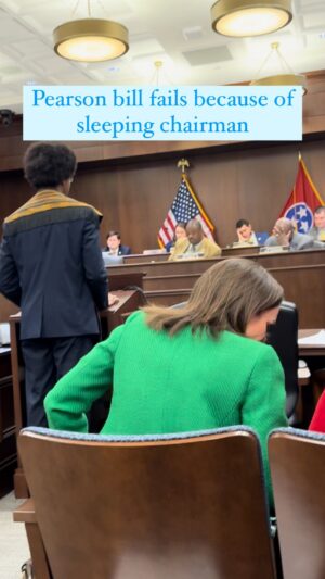 Justin J. Pearson Instagram - It is unbelievable that our bill failed because chairman Doggett does not know how to run his committee and wanted to silence our voice in fighting for our community. This has never happened before in any of the committees where we have presented, and it is completely disrespectful and disgraceful I didn’t get the chance to present a bill my constituents and I developed together. While I was talking, Doggett cut me off mid speech and said my bill failed for a lack of a motion and a second. Mind you, he never asked for one, which is a best practice in other committees. However, I am not surprised as it was evident he was confused about his role as chairman throughout the committee, namely, he did not know some of the basic procedures as chairman.