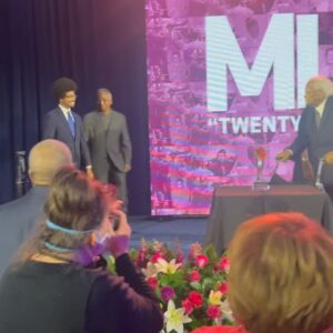 Justin J. Pearson Instagram - I bowed in humble submission and gratitude to a champion of civil rights, a torch bearer for justice, and a freedom fighter who stayed on the battlefield every single day. It was an honor of my life to have received the Torch from Rev. James Lawson at the LA Fed this year. Oceana and I were indeed star struck. My heart hurts that he has transitioned from this life to life eternal but my soul is thankful that we got a chance to tell him THANK YOU! He was one of God’s best servants and I pray that I can continue his legacy in Memphis. The same fiery passion he had during the civil rights movement was on full display when he spoke and presented our award. Rev. Lawson, I thank you and pray that you’ll watch over us in our great cloud of witnesses! I’m also praying a special blessing over your entire family. 

In Love and Service, 

Rep. Justin J. Pearson