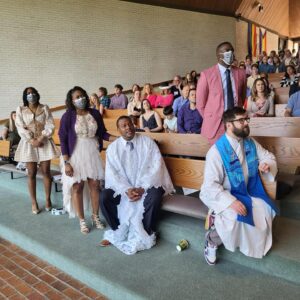 Justin J. Pearson Instagram - Happy Resurrection Sunday! Thank you to Community of Faith Christian Church @cfccmemphis and @churchoftheriver for inviting me to deliver the Easter message. Jesus fought and died for Justice with a ministry that challenged and disrupted the status quo. May we all take up our cross for Justice as he did. Happy Easter and may we continue to fight for justice! ✝️💙🐇💕🐣✨