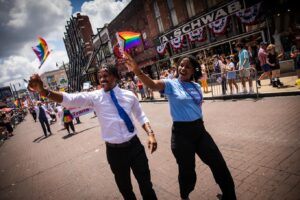 Justin J. Pearson Instagram - Happy Pride Month! The @midsouthpride Pride Parade to kick off Pride Month last weekend was phenomenal! We were so proud to join in this beautiful celebration. We must support and protect our LGBTQIA2s  communities. Justice denied to anyone is no Justice at all. Love always wins!

It was amazing to see thousands of Memphians celebrating together and standing in solidarity, including our Mayor Paul Young. Let’s keep showing up!  #Pride2024 🏳️‍🌈#ProtectQueerKids