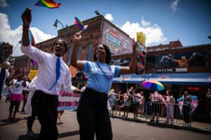 Justin J. Pearson Instagram - Happy Pride Month! The @midsouthpride Pride Parade to kick off Pride Month last weekend was phenomenal! We were so proud to join in this beautiful celebration. We must support and protect our LGBTQIA2s  communities. Justice denied to anyone is no Justice at all. Love always wins!

It was amazing to see thousands of Memphians celebrating together and standing in solidarity, including our Mayor Paul Young. Let’s keep showing up!  #Pride2024 🏳️‍🌈#ProtectQueerKids