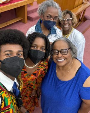 Justin J. Pearson Instagram - Happy Juneteenth Everybody! Today, we remember the strength of our Ancestors and the reasons we must continue to fight together today for Justice with hope, compassion, commitment, and love for one another. ✊🏾

Oceana and I had a beautiful time commemorating and celebrating our Ancestors’ legacy with our family and community at Trinity CME. We will never give up on the struggle for Black liberation. ❤️🖤💚