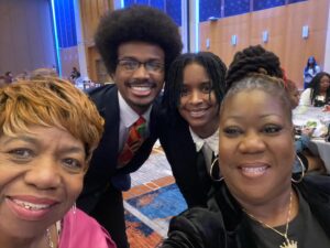 Justin J. Pearson Instagram - Words can’t begin to express the immense gratitude and appreciation we felt to meet the mothers of Mr. Eric Garner, Mr. Trayvon Martin, and the brother of Mr. George Floyd yesterday alongside Mr. Tyre Nichol’s parents—Mrs. RowVaughn Wells and Mr. Rodney Wells who have been advocated on behalf of their son and all Black people in Memphis and across the country. Thank you @NCRM for this convening to build the fight to eradicate violence against Black People with data and the truth of our narratives. These extraordinary families are the icons, leaders, and pillars of a movement to preserve Black lives. Thank you to @symonedsanders for visiting Memphis and leading sessions  at the convening. 

Oceana and I are completely humbled, appreciative. and honored. With immense gratitude and love, Rep. Pearson & Oceana
