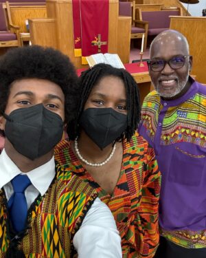 Justin J. Pearson Instagram - Happy Juneteenth Everybody! Today, we remember the strength of our Ancestors and the reasons we must continue to fight together today for Justice with hope, compassion, commitment, and love for one another. ✊🏾

Oceana and I had a beautiful time commemorating and celebrating our Ancestors’ legacy with our family and community at Trinity CME. We will never give up on the struggle for Black liberation. ❤️🖤💚