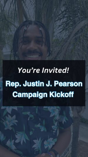 Justin J. Pearson Instagram - Hi District 86 and Memphis! We are so excited to launch our campaign on June 1st from 3 PM to 5 PM at Alonzo Weaver Park! Please come out to enjoy family fun, live music and performances, free food trucks, a bouncy house for the kids, and more! We can’t wait to see you there! 💙✨💙
