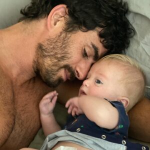 Justin Melnick Instagram - Absolutely everything…. @bronsonmelnick  #dadlife