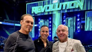 Justin Roberts Instagram - I didn’t announce @stinger last night, WE announced..nearly 17,000 of us @aew Revolution for his SPECTACULAR final match in his one of a kind career. 

Wrestling is my escape from the everyday and last night, it also felt like a trip back to my childhood. My first live WCW show was Spring Stampede in 1994. I begged @therealdannybonaduce for backstage passes, played Sting’s theme song on my teeth and Danny made my wish come true. At 14, I roamed freely and met everyone that walked by. Ricky “The Dragon” Steamboat, @ricflairnatureboy , @dustinrhodestx , Mean Gene, etc. @diamonddallaspage took on @marcmero , @realmickfoley and Maxx Payne took on the Nasty Boys, Flair wrestled Steamboat and Rick Rude defended his title against Sting. 

Last night in Greensboro, 30 years later..I found myself again roaming freely among those legends I grew up admiring. Sting, Flair, Steamboat, DDP, @nikitakoloff1 , Magnum TA, Arn Anderson, @jakethesnakeddt , @jimrossbbq , @tonyschiavone24 and more for a Slamboree-like reunion on what might have been the greatest event in AEW history, to celebrate Sting. What a bonus to actually get to be a small part of it this time around. (What is life?! Follow your dreams, everything is possible.)

In addition to Sting’s final match, the entire roster was able to showcase what they can do and blow away the @gbocoliseum crowd. @mr_mansury and the production crew hit another home run with the dynamic effects that were visible all night. @shutupexcalibur @officialtaz13 and all of our commentators added the soundtrack and gave us a night we will never forget..ALL moving parts courtesy of @tonyrkhan #ThankYouTony #ThankYouSting #ThankYouGreensboro #AEWRevolution CATCH THE REPLAY ON @bleacherreport 
🎥 @nikitakoloff1 @westsidegunn