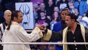 Justin Roberts Instagram - I didn’t announce @stinger last night, WE announced..nearly 17,000 of us @aew Revolution for his SPECTACULAR final match in his one of a kind career. 

Wrestling is my escape from the everyday and last night, it also felt like a trip back to my childhood. My first live WCW show was Spring Stampede in 1994. I begged @therealdannybonaduce for backstage passes, played Sting’s theme song on my teeth and Danny made my wish come true. At 14, I roamed freely and met everyone that walked by. Ricky “The Dragon” Steamboat, @ricflairnatureboy , @dustinrhodestx , Mean Gene, etc. @diamonddallaspage took on @marcmero , @realmickfoley and Maxx Payne took on the Nasty Boys, Flair wrestled Steamboat and Rick Rude defended his title against Sting. 

Last night in Greensboro, 30 years later..I found myself again roaming freely among those legends I grew up admiring. Sting, Flair, Steamboat, DDP, @nikitakoloff1 , Magnum TA, Arn Anderson, @jakethesnakeddt , @jimrossbbq , @tonyschiavone24 and more for a Slamboree-like reunion on what might have been the greatest event in AEW history, to celebrate Sting. What a bonus to actually get to be a small part of it this time around. (What is life?! Follow your dreams, everything is possible.)

In addition to Sting’s final match, the entire roster was able to showcase what they can do and blow away the @gbocoliseum crowd. @mr_mansury and the production crew hit another home run with the dynamic effects that were visible all night. @shutupexcalibur @officialtaz13 and all of our commentators added the soundtrack and gave us a night we will never forget..ALL moving parts courtesy of @tonyrkhan #ThankYouTony #ThankYouSting #ThankYouGreensboro #AEWRevolution CATCH THE REPLAY ON @bleacherreport 
🎥 @nikitakoloff1 @westsidegunn