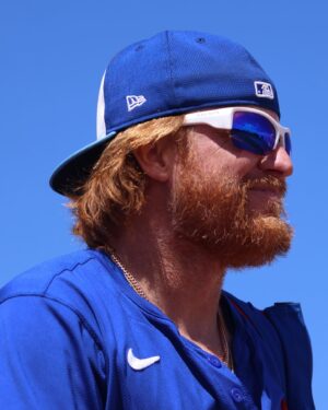 Justin Turner Instagram - Turner’s heating up 👀 
His OPS this Spring: .883!