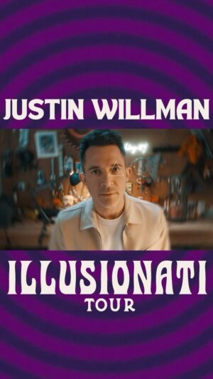 Justin Willman Instagram - New cities! New tour! Presale starts tomorrow at 10AM using code: HUMANS. Don’t miss it! #IllusionatiTour