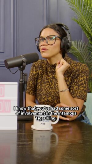 Justina Adorno Instagram - Did you know about all of the good that came from Netflix’s ‘Tiger King’?
 
On this week’s episode of @jsykpodcast, @itsjamiescorner & @justina.justina sit down with PETA Foundation’s Brittany Peet to unveil the ‘pawsitive’ impacts the docuseries had on taking down the harmful cub petting industry.