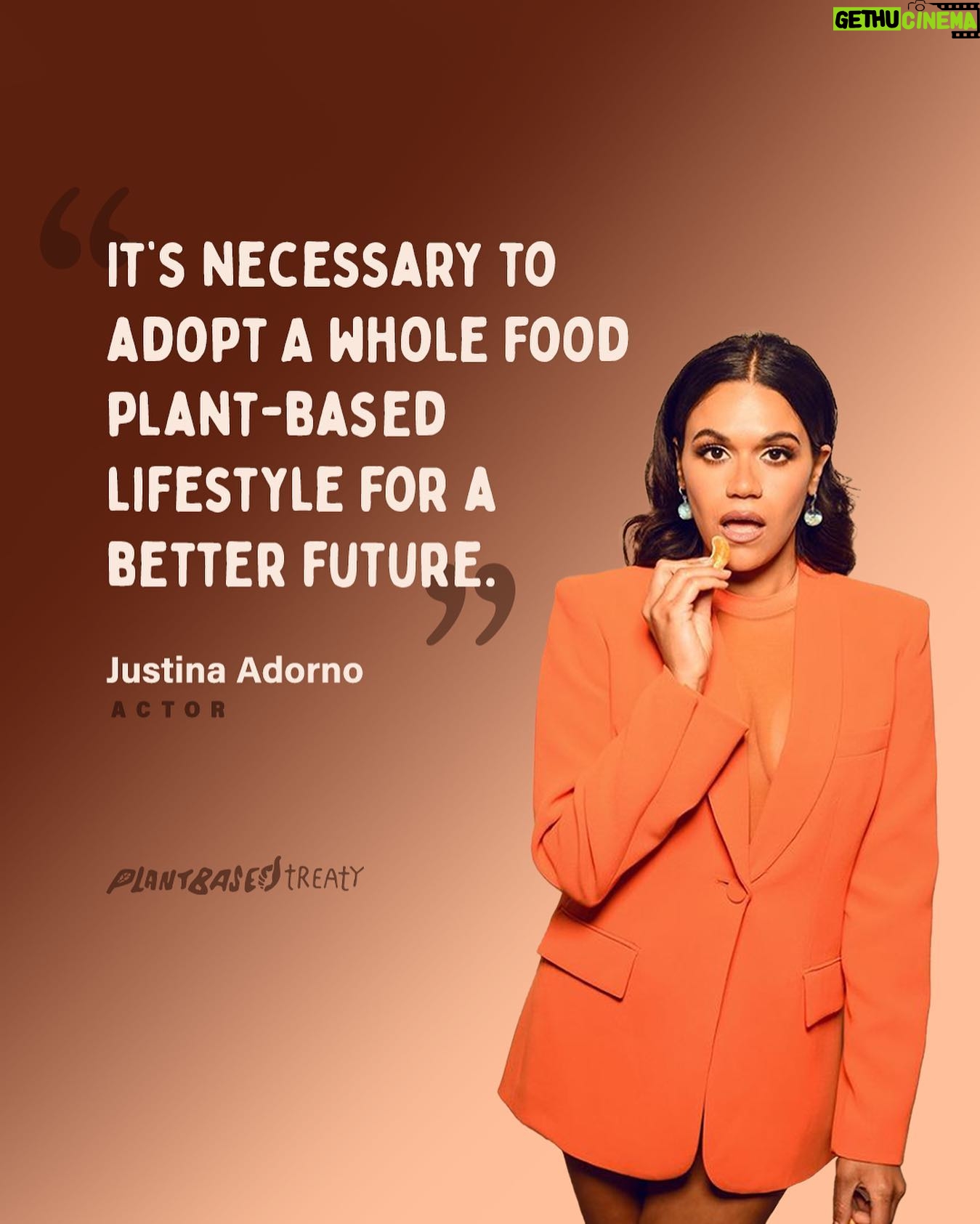 Justina Adorno - 884 Likes - What Plant Based Treaty endorser @justina.justina said 👆
A whole food plant-based diet is better for the planet, the animals, and our own health.
👉 Download our FREE vegan starter kit on our website: PlantBasedTreaty.org