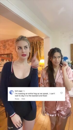 Justina Adorno Instagram - Trolls be trollin’ when you’re just trying to do the right thing. 🙄🌱