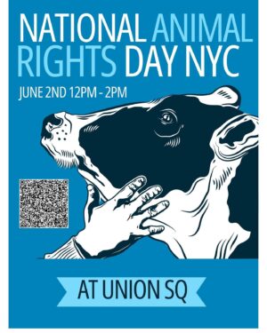 Justina Adorno Instagram - Join us on June 2nd at Union Square in NYC for this year’s National Animal Rights Day event. I am honored to announce that I will be the MC for the day. It is a day of honor and remembrance for the animals we have lost due to our flawed system. 

We come together to pay respects, unite in our cause, and acknowledge the sacrifices made by advocates before us. Let’s carry the torch of change forward and inspire others to join us in the liberation of animals. 

Kindness is infectious, and together, we can create a more peaceful world for all beings. It is a day of peace, unity, and reflection on the progress achieved, yet also a reminder of the work that still lies ahead. Empower yourself with knowledge, be part of this movement, and make a difference. 

Your voice matters, and your actions can create a better world for all beings. 

RSVP through the link in my bio, share the message, and help spread the word. Let’s stand together on this important day to celebrate achievements, raise awareness, and pave the way for a brighter future for animals. We eagerly anticipate your presence and support in making a real difference!”

#nard #animalrights #useyourvoice #liberation #peace #nowar #love #vegan #mustloveallanimals