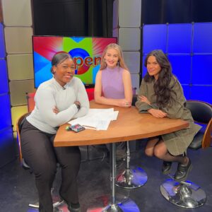 Justina Adorno Instagram - Thanks for having us this morning @bronxnettv to talk about our new @jsykpodcast 🎙️🐷🌱