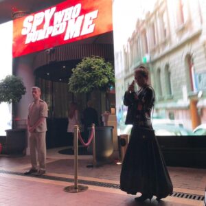 Justine Wachsberger Instagram - Cannes Film Festival flashback #TheSpyWhoDumpedMe