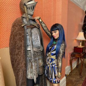 Jy Prishkulnik Instagram - Best believe I’m not leaving 2023 without monumental Monster love!💛🪲💀

This one is dedicated to the incredible people I’m lucky to call my co-workers. So here we go: 

1. @lina.lecompte making me feel like Egyptian royalty
2. Glamour ghouls
3. CamPAIGN manager (emphasis on the pain)
4. We own this clawllway 
5. Scarisian souvenirs 
6. Ninja 
7. Recreating @toshiasan ‘s artwork that I gifted Lina after wrapping MH1💗
8. Spoopy potato
9. OG beasties
10. Mixing metals 

Happy new year, monstars! All love. 

#monsterhigh #bts #monsterhighthemovie #cleodenile #clawdeenwolf #draculaura #movies #happynewyear