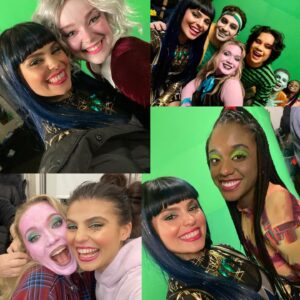 Jy Prishkulnik Instagram - Gratitude💖 

This is the word for the hard-working, exuberant, impassioned, TALENTED dancers who fill the halls of Monster High. 

💥 To our extraordinary choreographer @hlghlg , thank you for pouring your heart, soul, and creativity into these films. You elevate us, teach us to tell stories through our bodies, keep our energy HIGH, and protect our ankles in 8-inch heels. Working with you has been one of the highlights of my career and I can’t wait for more. 

🪩 To our assitant choreographer @randabarett , I love you like my big sister. You help me fine-tune the details, infuse my Cleo-isms into the moves, and look out for us always. 

💚 To @milainachanel , your daily warm-ups got us in the monster mood, your choreo enlivens and inspires us. 

💃 And to my coach @kendra.marie_ , thank you for being right next to me on every step of this journey, from bootcamp prep to early morning Zoom calls before dance days. Thank you for helping me get out of my head and into my body. So grateful that our paths crossed and to have you on my team. 

🌠 GRATITUDE AND MONSTER LOVE to every dancer on this crew! ☠️

(PS, dancers, if you’re not tagged please @ me in the comments!💕)