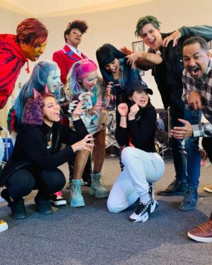 Jy Prishkulnik Instagram - Monster Dump 1 of 👻 SPOILERS AHEAD‼️

Cannot express how truly full my monster heart is with awe and adoration for each unholy soul that I had the pleasure of working with on this project☠️💗

@monsterhigh The Movie is screaming now, only on @nickelodeon and @paramountplus 

Special thanks to my team @symingtontalentmanagement @throughthelooking.glass @cesdtalent @pedro_tapia___ @characterstalentagency @agentmelissabb 

PC @gurdaur 

#monsterhigh #cleodenile #cleoandfrankie #bts #nickelodeon #paramountplus #mattel #monsterhighthemovie #onset #actorslife