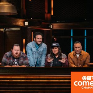 K. Trevor Wilson Instagram - We are coming back to offend again, June 13 Roast Battles Canada season 2 premieres with a great line up of awesome comics viciously insulting each other in the name of friendly competition. I am thrilled to be back judging alongside @sabrinajalees and @russellpeters again, working with terrific host Ennis Esmer. Thanks to @zoerabnett, @brucehillsjfl, @emailantonleo, Shelagh, @justforlaughs, @ctvcomedy, @counterfeitpics and our amazing crew for a killer season. Enjoy