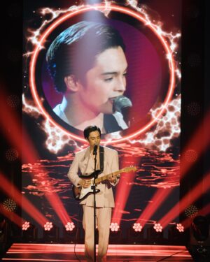 KD Estrada Instagram - and i love what i'm feeling 🎸🎶🤍

suiting by: @francislibiran8 
hmua by: @aimeegrey , @chinomaniquiz , @remcy_makeup 
shot by: @metrophotoforbrands 

#AddToHeartKDLexConcert 🤍