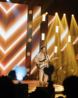KD Estrada Instagram - and i love what i'm feeling 🎸🎶🤍

suiting by: @francislibiran8 
hmua by: @aimeegrey , @chinomaniquiz , @remcy_makeup 
shot by: @metrophotoforbrands 

#AddToHeartKDLexConcert 🤍