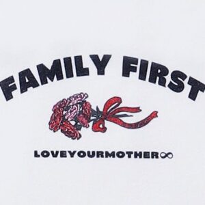 KEIJU Instagram - 'MOTHER'S DAY PACK' ﻿
TOMMOROW 20:00💐🕊﻿
﻿
・”FAMILY FIRST” L/S TEE  6,248円(税込) ﻿
 Color: WHITE, BLACK / Size: M, L, XL﻿
・"FAMILY FIRST” CAP 6,248円(税込) ﻿
・”FAMILY FIRST” MUG 3,248円(税込) ﻿
・”MOM” RING 21,780円(税込)