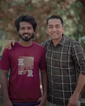 Kaarthik Shankar Instagram - With kaarthik ettan ❤️ // Happy faces 
@kaarthik_shankar