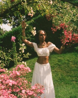 Kaci Walfall Instagram - Me on my wedding day to @25onprince like…te amo @shahadi <3