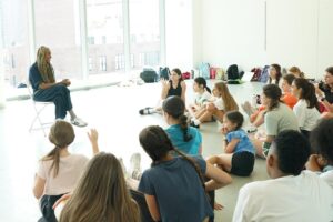 Kaci Walfall Instagram - Yesterday I had the chance to speak with these intelligent young artists at Kids Of The Arts: Broadway workshop! It was a pleasure and so inspiring to be amongst the future of theatre!