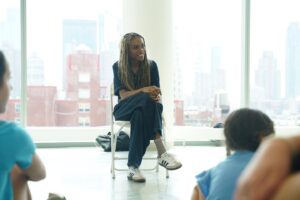 Kaci Walfall Instagram - Yesterday I had the chance to speak with these intelligent young artists at Kids Of The Arts: Broadway workshop! It was a pleasure and so inspiring to be amongst the future of theatre!