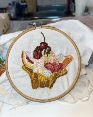 Kaho Seto Instagram - @hijilisan これは私の刺繍アカウントです
気に入ってなかった下の部分を作り直しました
気に入った！最高！