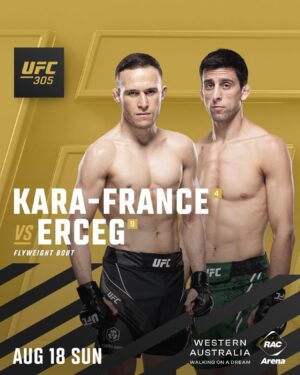 Kai Kara-France Instagram - Mahi time! 👊🏻 #ufc305