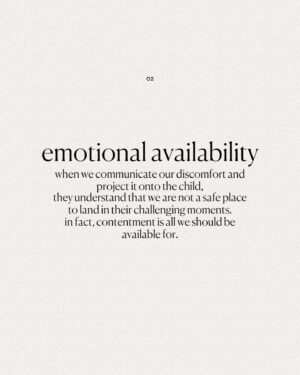 Kaitlyn Sapp Instagram - A simple adjustment that makes a significant difference in our children’s:

Emotional Intelligence
Emotional Regulation Skills
Trust 
Compassion
Independence
Longterm problem solving ability
Empowerment
Awareness