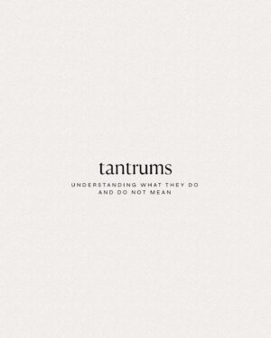 Kaitlyn Sapp Instagram - Tantrums are just a big 🚩 for us to slow down, evaluate our environment, consider our child’s perspective and needs— disconnection, punitive measures, joining the chaos ourselves and modeling erratic, out of control behavior for them to learn from all make the situation so much harder for everyone & can even perpetuate the very cause of the initial tantrum.

I have a few YouTube videos all about tantrums that I recommend checking out & would love to know your thoughts in the comments!