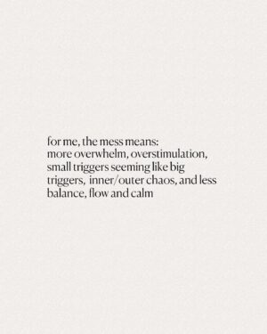 Kaitlyn Sapp Instagram - There is so much research around the psychological benefits of a clean space. Just the mere act of tidying up makes all of us feeel different & I’ve seen this advice time and time again and thought… I’m a much better, happier, more peaceful and present mother when I do the exact opposite.

I included my mindset shift and things that genuinely help me in hopes that they’ll help someone else too, but as always would love to know what brings more peace into your daily life when it comes to this in the comments so we can all grow together. 🙏🏼