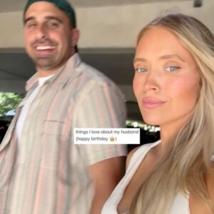 Kaitlyn Sapp Instagram - Happy birthday to my number 1! 🏎️♥️🎈The person I get to love and learn/grow with for the rest of my days is a year older, wiser and hotter—What a privilege to celebrate so many birthdays with such a wonderful person.  I love you forever, bb.  Best year yet is all teed up. XO