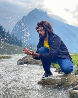 Kalyaan Dhev Instagram - Nature is not only all that is visible to the eye, it also includes the inner bliss. Just live every moment!